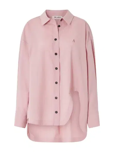 The Attico Oversized Embroidered Crepe Shirt | Thumbnail 1 The Attico Oversized Embroidered Crepe Shirt | Thumbnail 1
