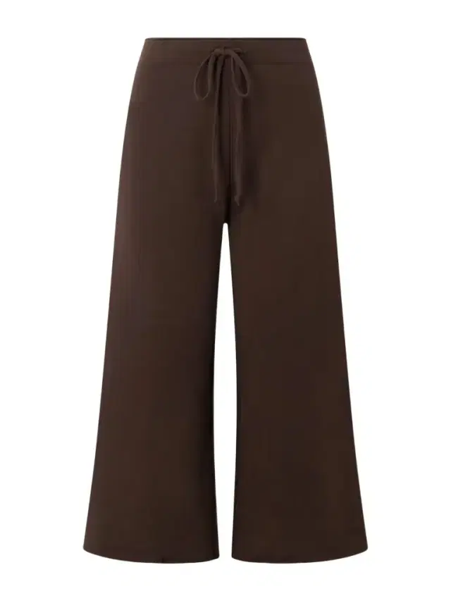 Kiki Cropped Cotton-jersey Track Pants