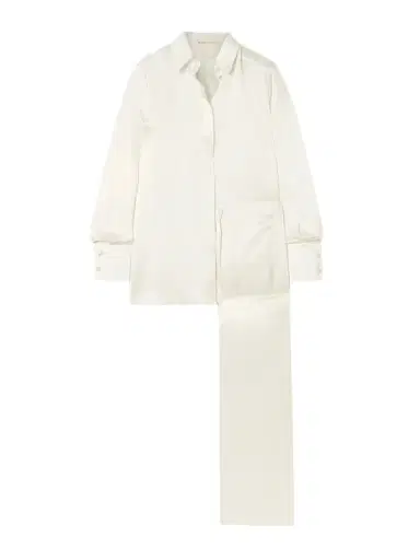 Olivia von Halle Bacall Silk-satin Pajama Set | Thumbnail 1