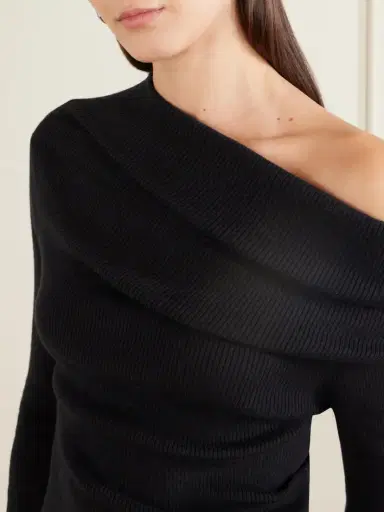 Lisa Yang Agie Ribbed Cotton And Cashmere-blend Sweater | Thumbnail 5 Lisa Yang Agie Ribbed Cotton And Cashmere-blend Sweater | Thumbnail 5