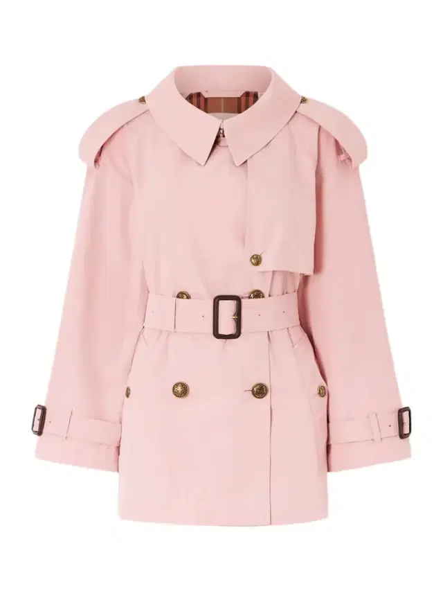 Fitzrovia Double-breasted Belted Cotton-poplin Trench Coat
