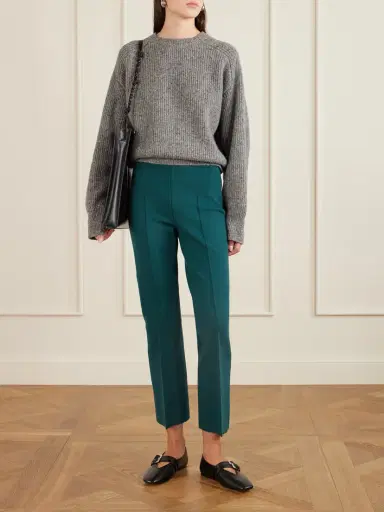 HIGH SPORT Kick Cropped Wool-blend Flared Pants | Thumbnail 2 HIGH SPORT Kick Cropped Wool-blend Flared Pants | Thumbnail 2