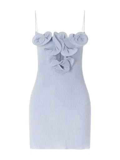 Magda Butrym Embellished Textured Lyocell-blend Mini Dress | Thumbnail 1