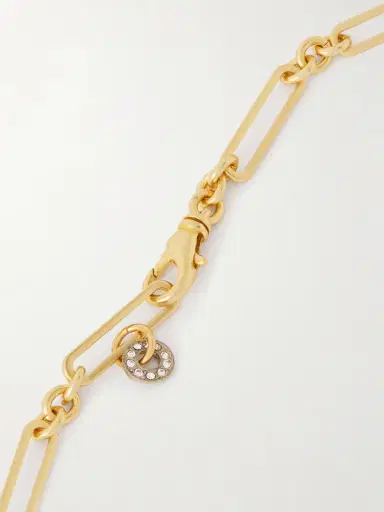 MAISON MAYLE Soli Luna Gold-plated, Crystal And Lapis Lazuli Necklace | Thumbnail 3 MAISON MAYLE Soli Luna Gold-plated, Crystal And Lapis Lazuli Necklace | Thumbnail 3