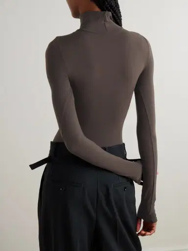 Commando Stretch-jersey Turtleneck Thong Bodysuit | Thumbnail 3 Commando Stretch-jersey Turtleneck Thong Bodysuit | Thumbnail 3