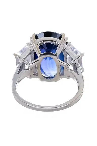 FANTASIA by DESERIO Blue Trapezoid Ring | Thumbnail 6