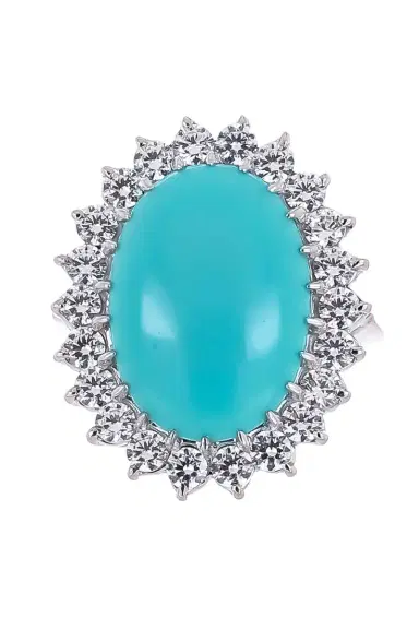 FANTASIA by DESERIO Blue White XL Ring | Thumbnail 1 FANTASIA by DESERIO Blue White XL Ring | Thumbnail 1