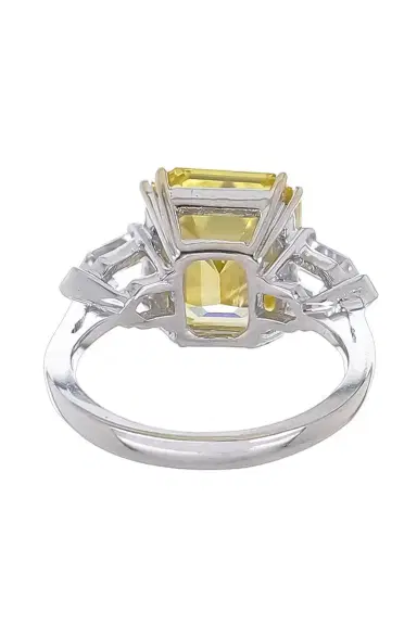 FANTASIA by DESERIO Canary Green Bullet Ring | Thumbnail 6 FANTASIA by DESERIO Canary Green Bullet Ring | Thumbnail 6