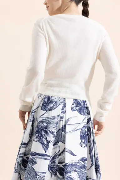 Erdem Embellished Crew Neck Cardigan | Thumbnail 4