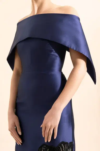 Erdem Embellished Off The Shoulder Gown | Thumbnail 3