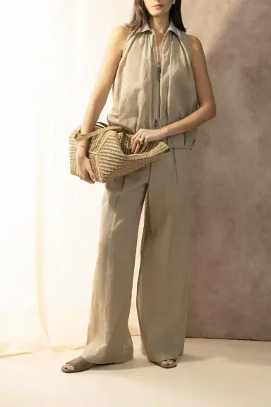 Brunello Cucinelli Loose Track Trouser | Thumbnail 2