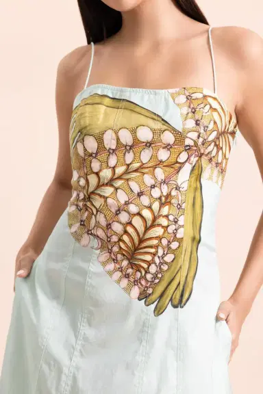 Ulla Johnson Vesela Cami Midi Dress | Thumbnail 3