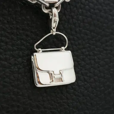 Madison Avenue Couture Bag Bestie Sterling Silver Constance Bag Charm | Thumbnail 4