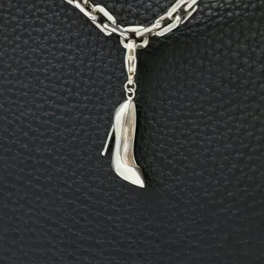 Madison Avenue Couture Bag Bestie Sterling Silver Shoe Charm | Thumbnail 5
