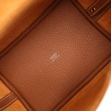 HERMÈS Hermes Picotin Lock 18 Gold Clemence Palladium Hardware | Thumbnail 7 HERMÈS Hermes Picotin Lock 18 Gold Clemence Palladium Hardware | Thumbnail 7