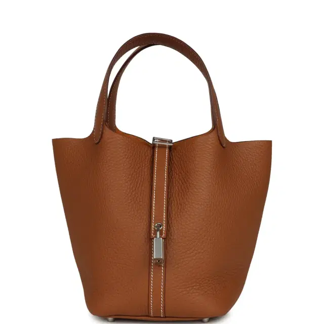 hermes Hermes Picotin Lock 18 Gold Clemence Palladium Hardware