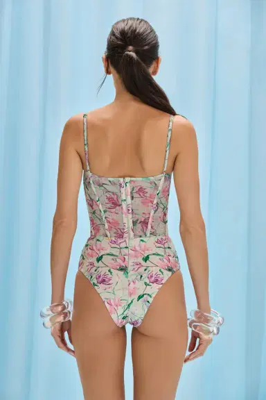 PatBo HONEY FLOWER TULLE BODYSUIT | Thumbnail 4 PatBo HONEY FLOWER TULLE BODYSUIT | Thumbnail 4