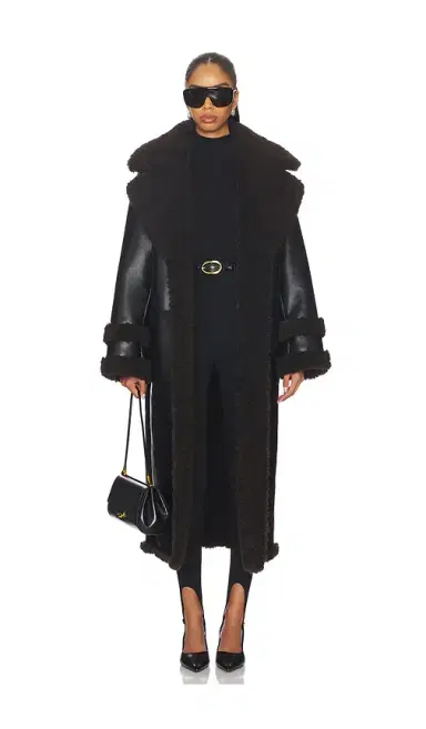 Lovers and Friends Irving Faux Leather Coat | Thumbnail 2 Lovers and Friends Irving Faux Leather Coat | Thumbnail 2