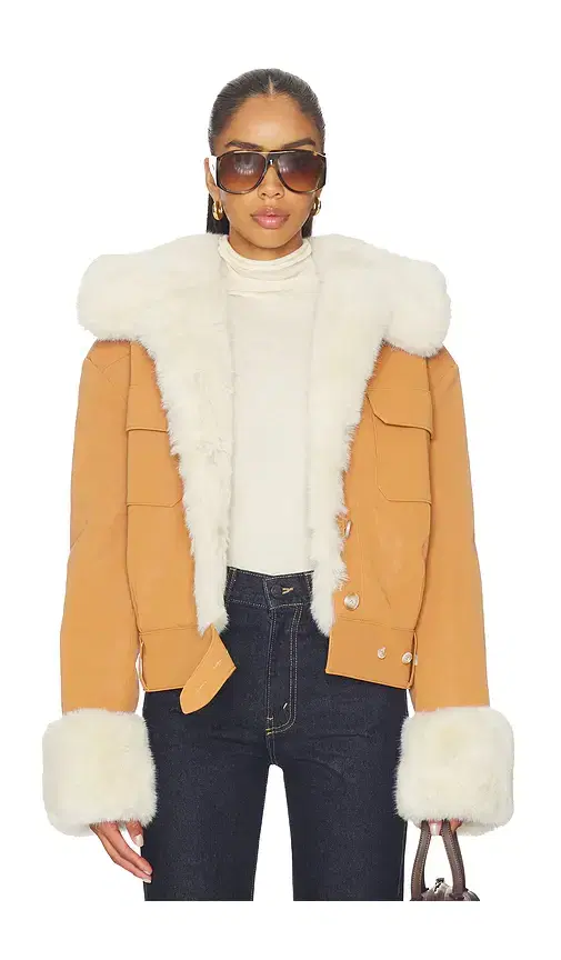 James Faux Leather Jacket James Faux Leather Jacket