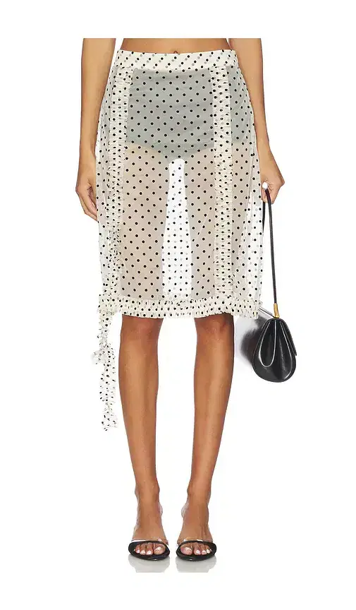 ROKH Frilled Basic Skirt