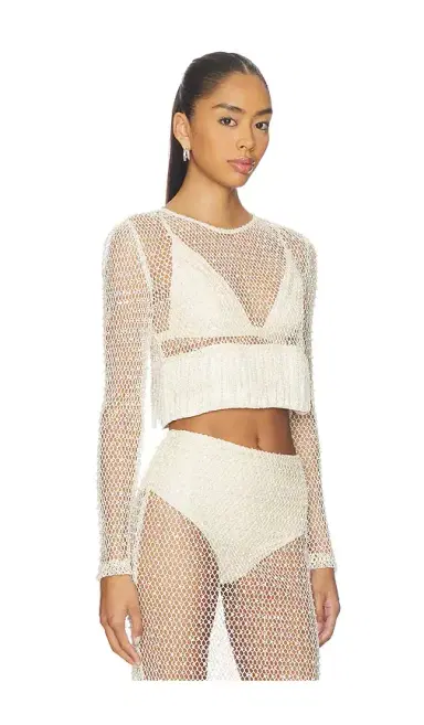 PatBo Crochet Bloom Top | Thumbnail 2 PatBo Crochet Bloom Top | Thumbnail 2