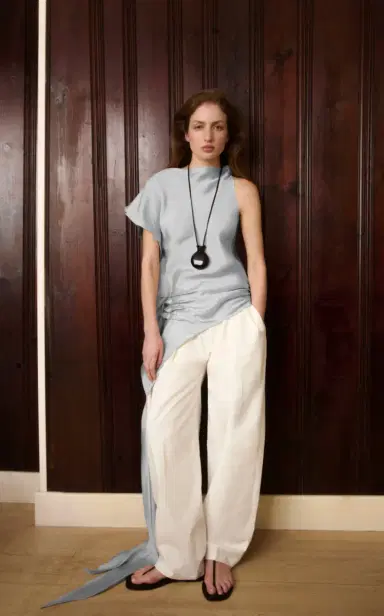 Kallmeyer Joel Pleated Cotton-Poplin Trousers | Thumbnail 2 Kallmeyer Joel Pleated Cotton-Poplin Trousers | Thumbnail 2