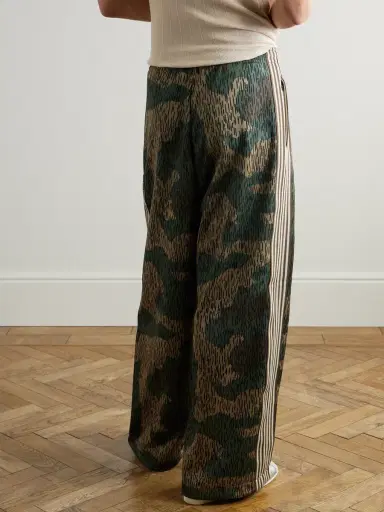 KAPITAL Camouflage-Print Cotton-Jersey Sweatpants - Men | Thumbnail 4