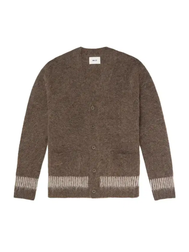 Russell 60012 Striped Alpaca-Blend Cardigan - Men