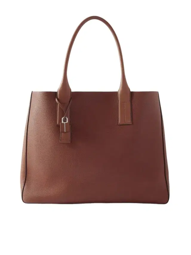 East West Full-Grain Leather Tote Bag - Men