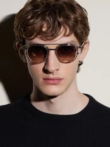 DIOR Eyewear DiorBlackSuit S14I Square-Frame Acetate and Silver-Tone Sunglasses - Men | Thumbnail 2