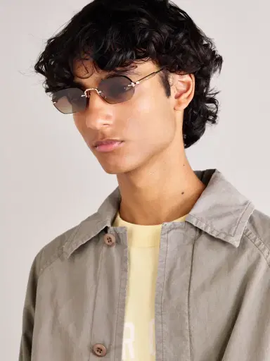Sato Terebellum IV Square-Frame Titanium Sunglasses - Men | Thumbnail 2 Sato Terebellum IV Square-Frame Titanium Sunglasses - Men | Thumbnail 2