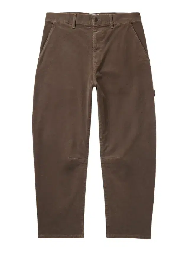 Carpenter Cropped Straight-Leg Cotton-Blend Corduroy Trousers - Men