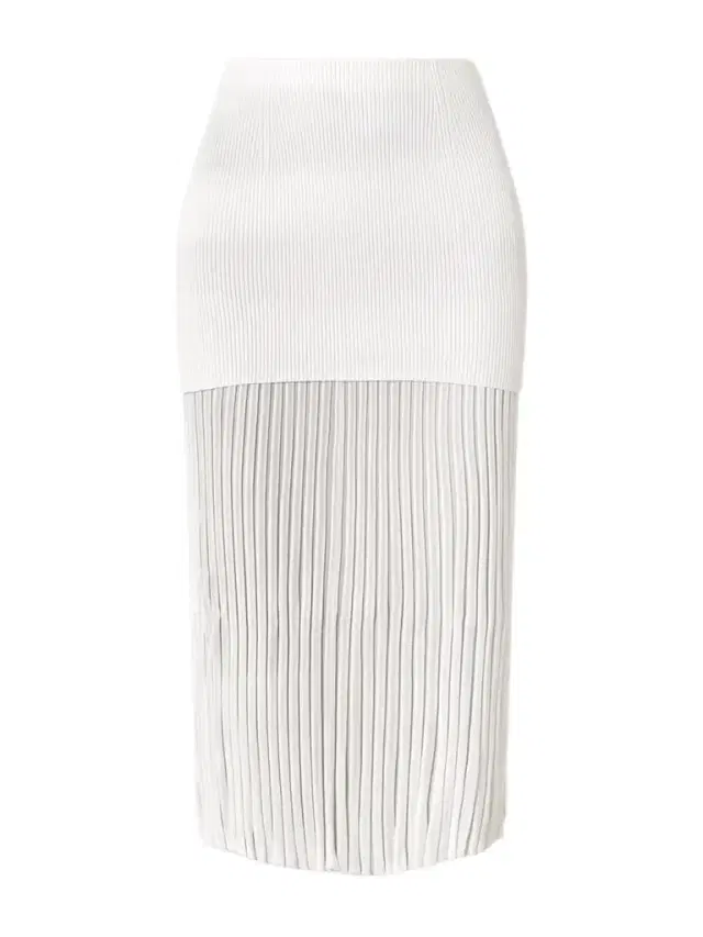 Luiza Ribbed-knit Midi Skirt
