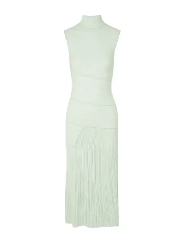 Federica Layered Ribbed-knit Midi Dress