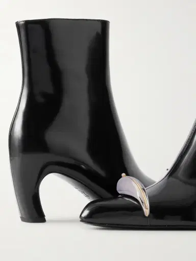 Tory Burch Pierced Xl Embellished Leather Ankle Boots | Thumbnail 5