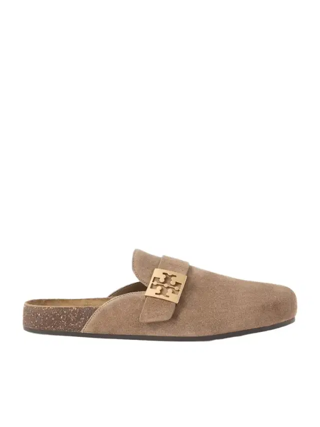 Mellow Embellished Suede Clogs