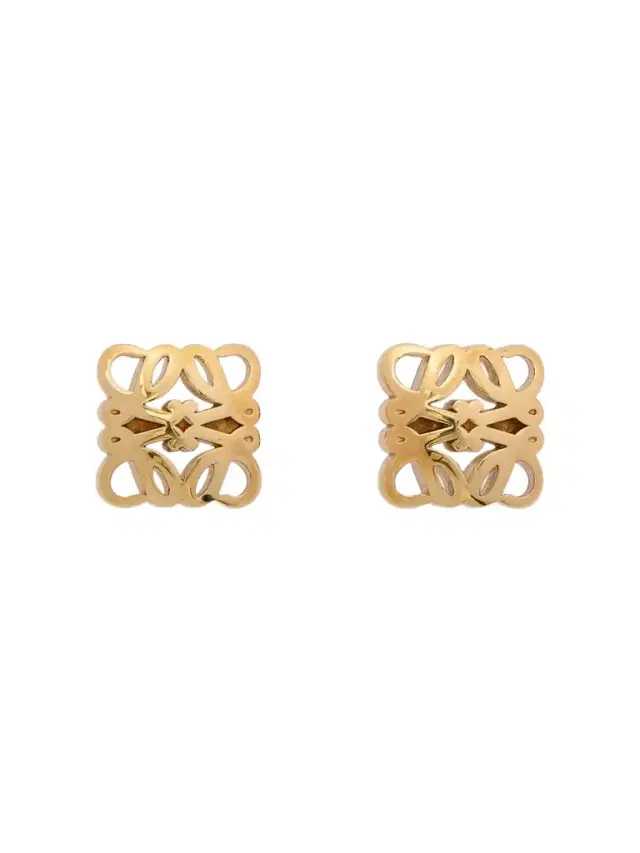 Loewe Bombe Anagram Gold-tone Earrings