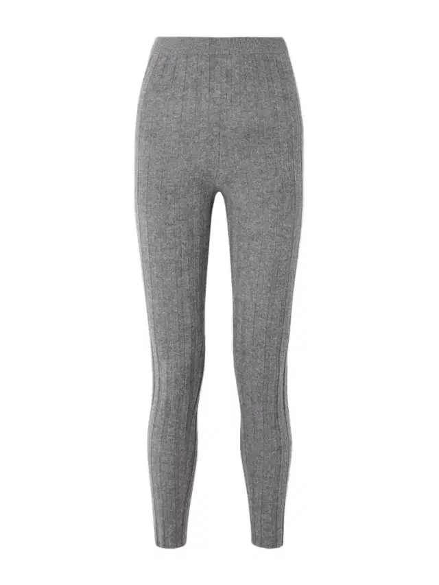 Ribbed Cashmere Leggings