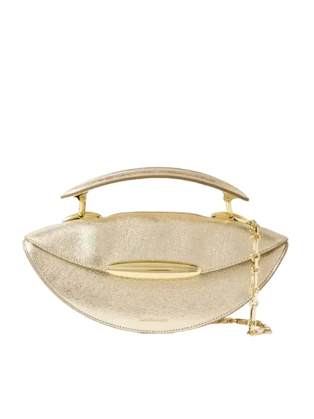 Wavelength Metallic Leather Shoulder Bag
