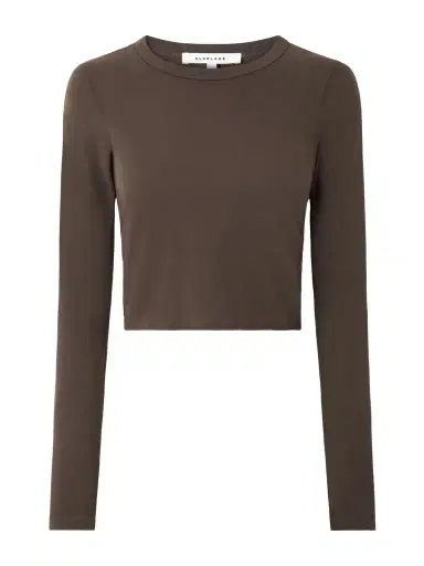 SLVRLAKE Cropped Cotton-jersey T-shirt | Thumbnail 1 SLVRLAKE Cropped Cotton-jersey T-shirt | Thumbnail 1