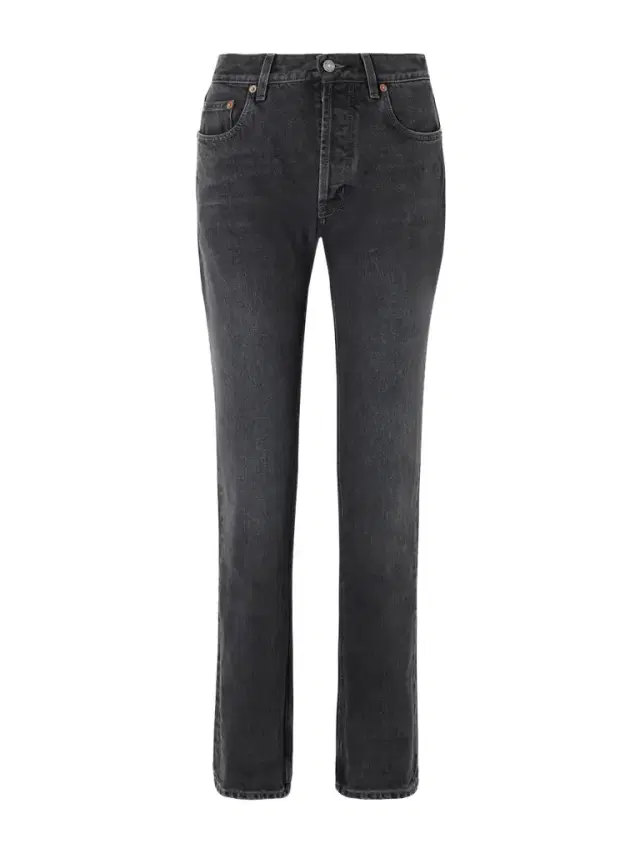 High-rise Straight-leg Jeans