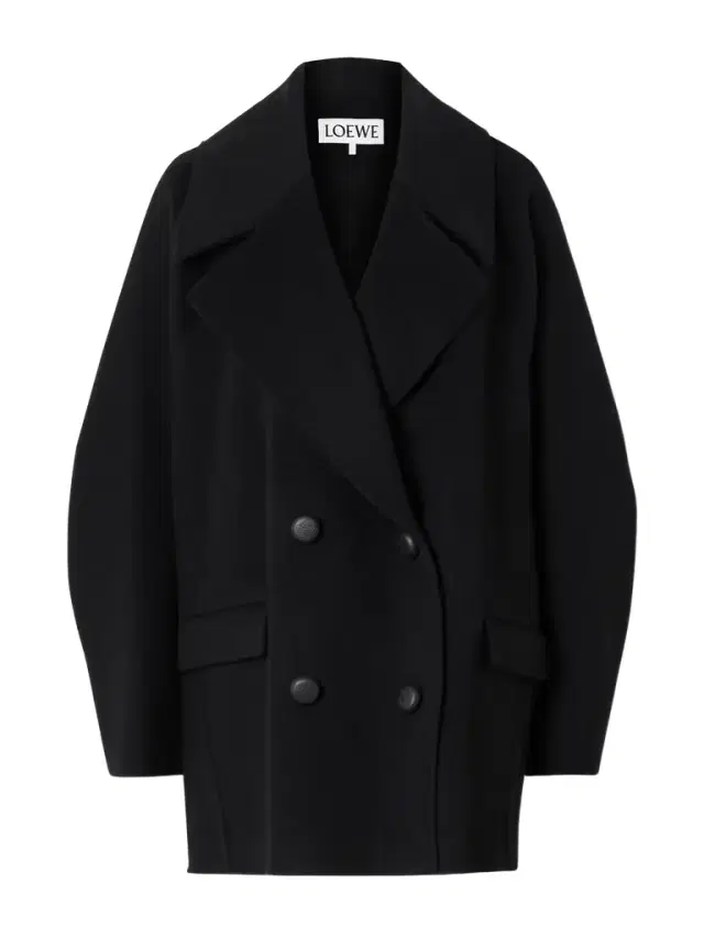 Double-breasted Wool Coat