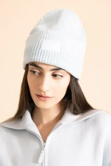 rag & bone Blake Beanie - Sky Blue | Thumbnail 3