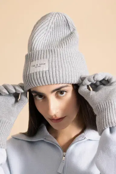 rag & bone Blake Metallic Beanie | Thumbnail 4