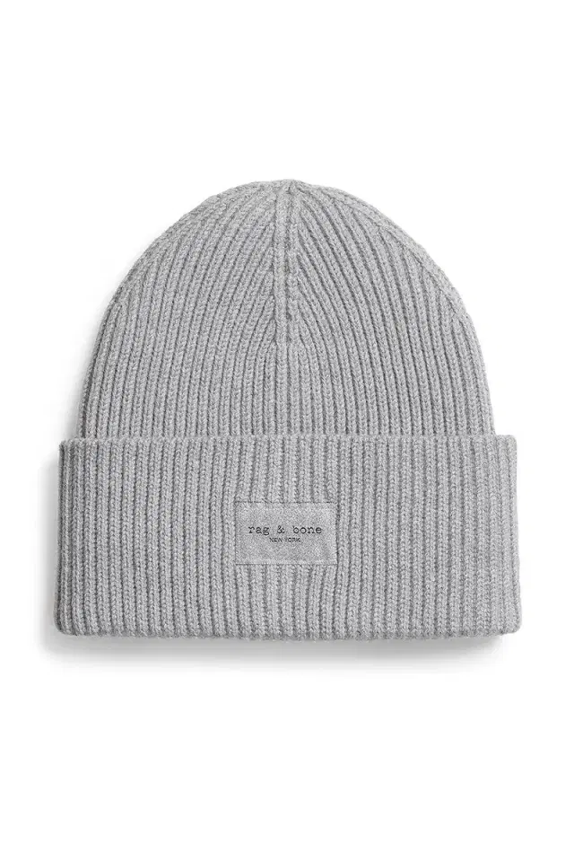 Blake Metallic Beanie - Silver