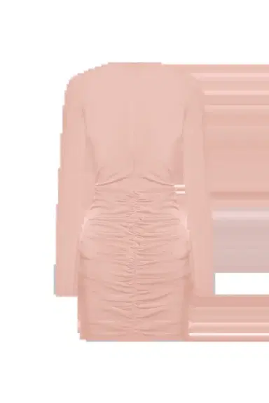 PatBo MOONLIT JERSEY LONG SLEEVE MINI DRESS | Thumbnail 5