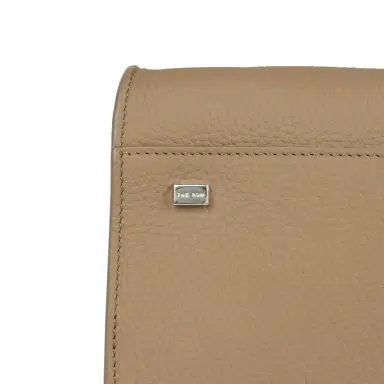 The Row The Row Soft Margaux 12 Bag Dark Taupe Calfskin Silver Hardware | Thumbnail 8 The Row The Row Soft Margaux 12 Bag Dark Taupe Calfskin Silver Hardware | Thumbnail 8