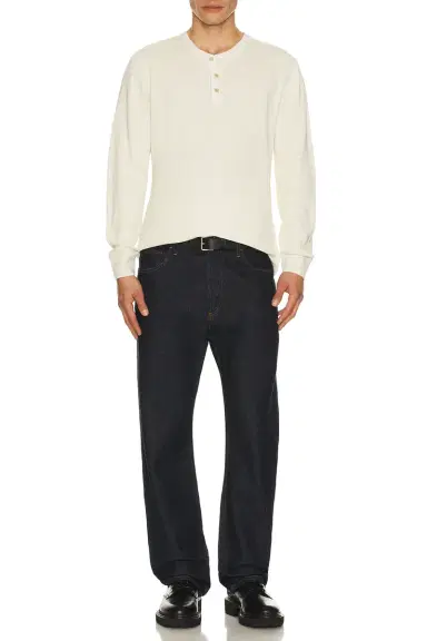Citizens of Humanity Waffle Three Button Henley | Thumbnail 5 Citizens of Humanity Waffle Three Button Henley | Thumbnail 5