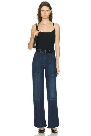 Mother The Lasso Utility Sneak Jeans | Thumbnail 5