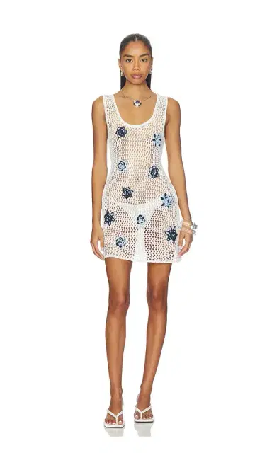 Capittana Patsie Roses Dress | Thumbnail 1
